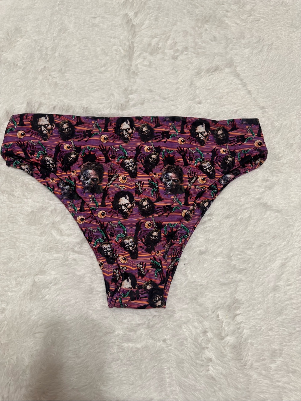 New 2x zombie horror shorts bottoms festival rave outfit gothic alternative